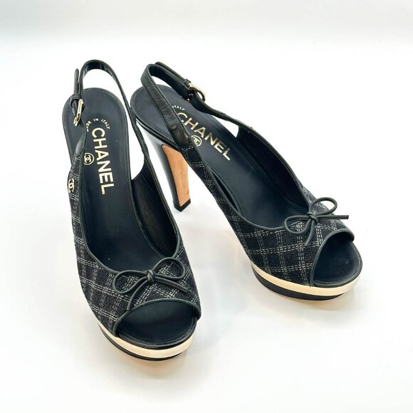 Chanel Sandals- Size 37.5 - Picture 5 of 11